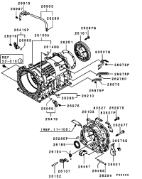 MR967841-* CASE ASSY,M/T