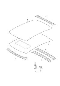 5J6817123-Reinforcement, roof