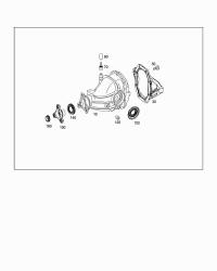 2133505200-Diff rr axle
