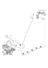 22932406-Hose-fuel feed fr