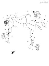 94535522-Bolt (4.671), brake hose