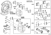 4779050040-WIRE ASSY, PAD WEAR INDICATOR, LH
