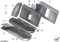 52207457779-Seat leather cover