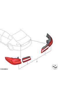 63135A2AEC0-Reinf kit taillight