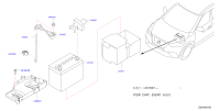 F48607FKMA-Bracket assy-battery mtg