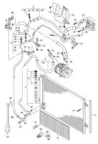 3C0820411H-Condenser, a/c cont