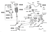 4840120010-Bracket sub-assy, rear spring, front lh