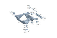 2953509500-Bracket, l. rr. axle