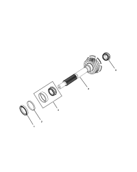 68045323AA-(^)BEARING INPUT SHAFT