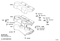 73705F4020-Bracket sub-assy, cross anchor