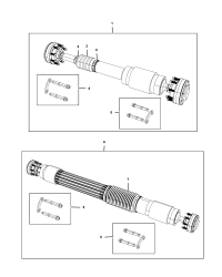 68272536AC-SHAFT DRIVE REAR 1-PIECE