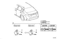 897A002150-Receiver assy, door control & tpms