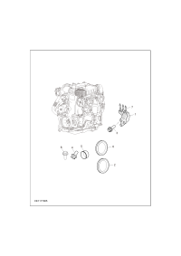 C00188125-Bracket comp., r. fr. engine