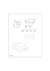 C00085292-Upper cover, fr. cabin line fuse box