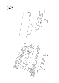 760880241D-Unit, side air bag