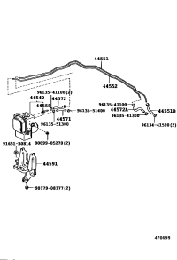 4454050010-ACTUATOR ASSY, ABS & TRACTION