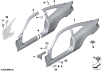 41009879780-Pillar A (outer), rh/lh