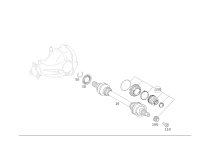 2903502600-Shaft, half