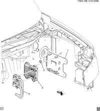 12612384-MODULE,ENG CONT (W/ 2ND MPU)(W/O CALN ; CONN USE 19115670 80-WAY FEMALE)(ACDelco