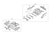 657101F210-MEMBER ASSY-REAR FLOOR SIDE,LH
