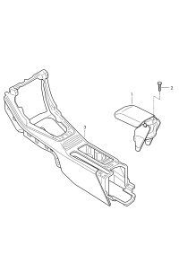 22D864207TU2-Armrest storm ash