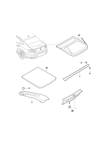 5DL863463-Carpet, trunk lid