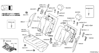 886002DV1B-Back assy-rear seat rh