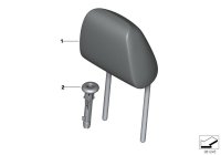 52107362984-Headrest artificial leather