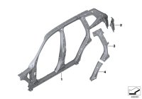 41007494127-Frame assy-side ctr lh