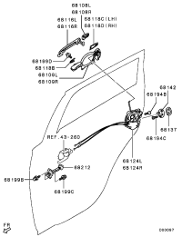 5746A126XA-COVER,R/DR OUTSIDE H
