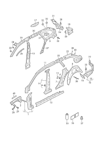 L3G7809934-Insert fuel filler cap