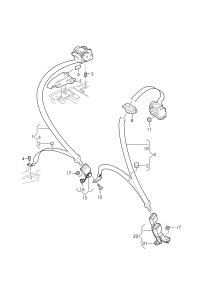 8W68577914PK-S/belt guide ghost (black)