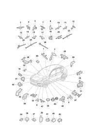 1P0971848C-Cable support