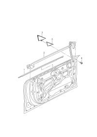 4KG837475A-Weatherstrip, w/strip