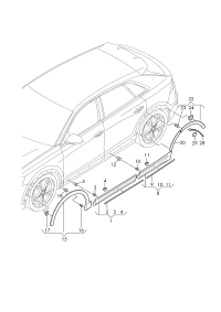 36A854451-Clip, hold down