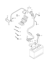 4M0971502AC-BRACKET-ENGINE SUPP*