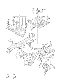 L4K0803400-Bracket, brake pipe
