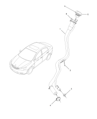 10037867-Hose assy-fuel filler