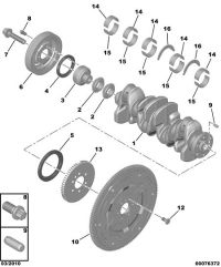 1606466680-CENTER BOLT,CRANKSHAFT PUL