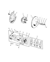 J8133852-BOOT AND SEAL DISC BRAKE