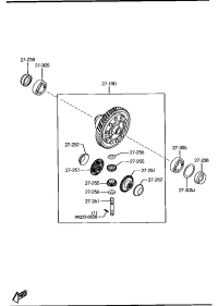 F03527261A-SHAFT,DIFF. PINION