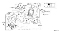 876345LF2A-TABLE ASSY-BACK,FRONT SEAT