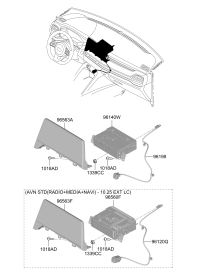 96525Q2600-MONITOR ASSY-FRONT AVN