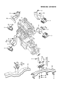 24543065-Member, rr. engine cross