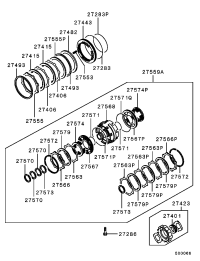 MD609054-DISC ASSY-BRAKE