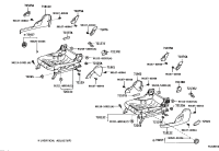 7226513040-Cover, seat track upper rail, rh/lh