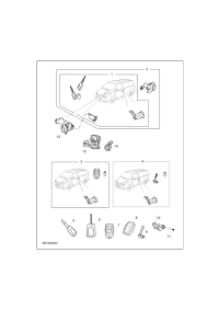 C00215996-Key assy-remote cont