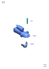 JX6T11000CA-STARTER12V 9TFORD RANGER 9T