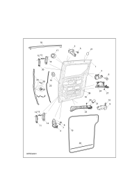 C00020489-Bumper, side door frame