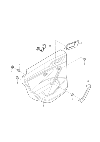 17G867211A-Garnish ay dr